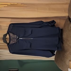 Navy New York & Company top